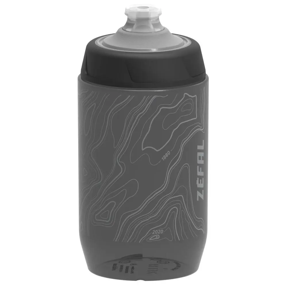 Zefal Sense Pro 50 Sports/Cycling 500ml Water Bottle Drink Container Black/Grey