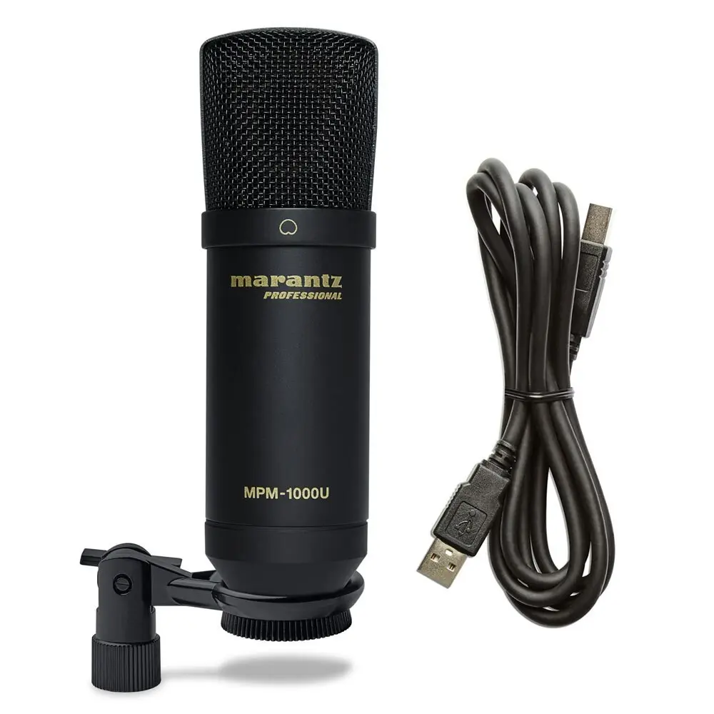 Marantz Professional MPM1000U USB Condenser Microphone/Mic for Podcast/Recording