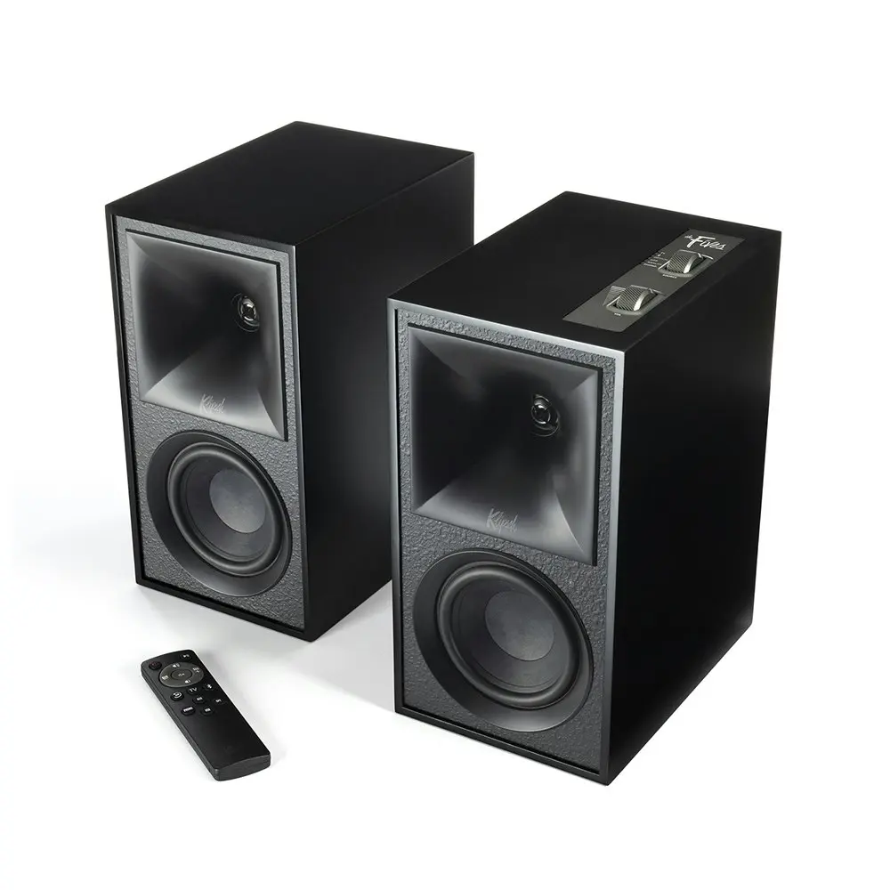 2x Klipsch The Fives Powered Monitor/Bookshelf Speaker Wireless/Bluetooth MAT BK