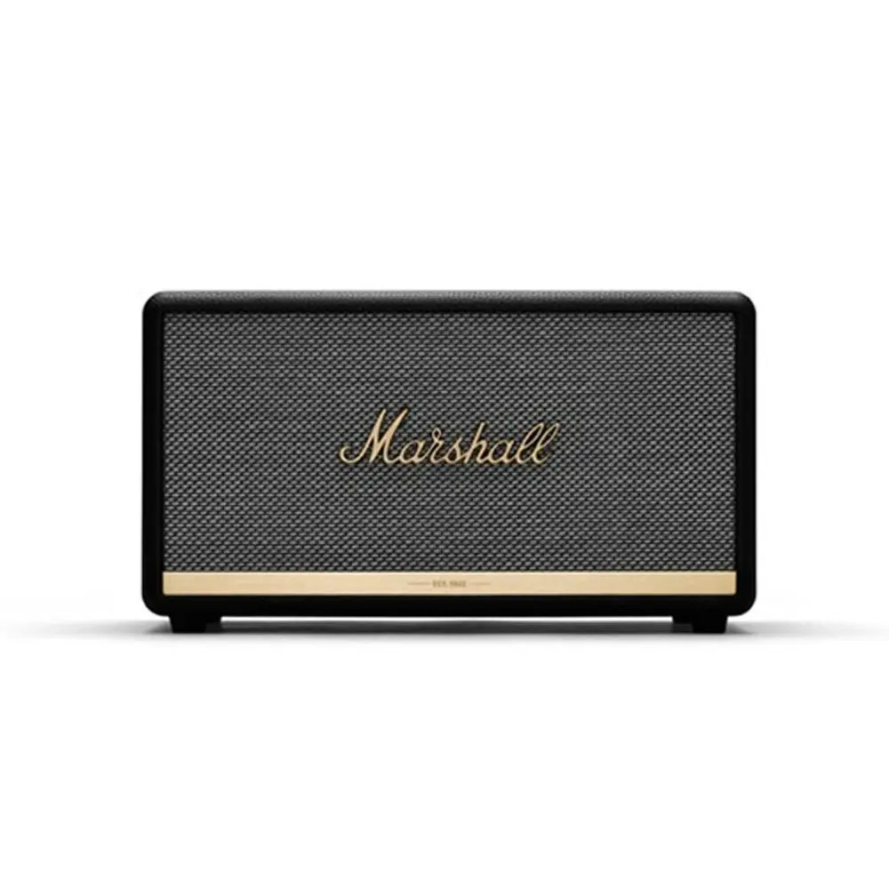 Marshall Stanmore BT II 80W Wireless Bluetooth Speaker w/Bass/Treble/AUX/RCA BLK