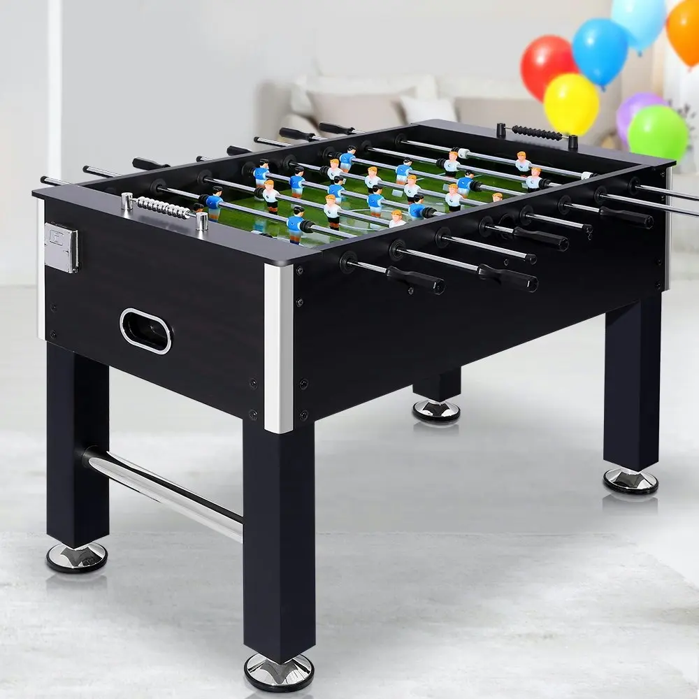 5FT Soccer Table Foosball Football Game Home Family Party Gift Playroom Black