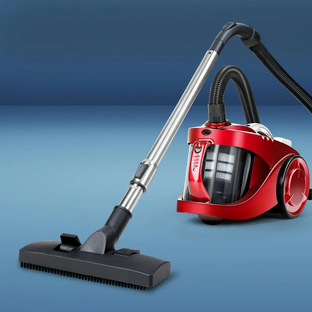 Devanti 2200W Bagless Vacuum Cleaner Red