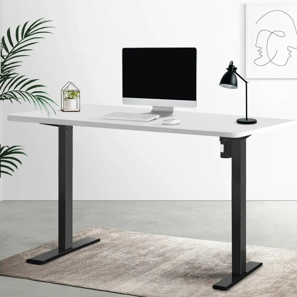 Artiss Standing Desk Motorised White 120CM