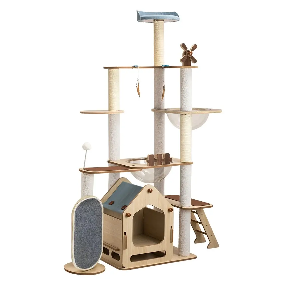 Furbulous 1.67cm Cat Tree Mega Cat Tower and Scratching Post - Windmill style