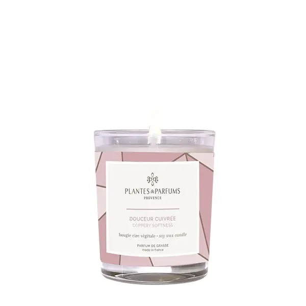 Plantes & Parfums | 75g Handcrafted Perfumed Candle - Coppery Softness