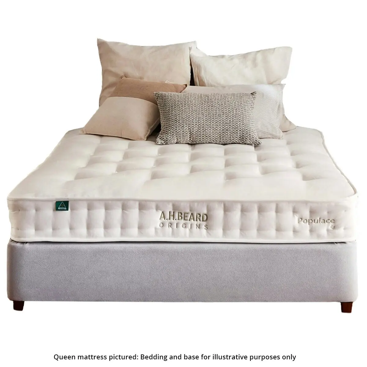 A.H. Beard Origins - Populace QI Firm Queen Mattress -