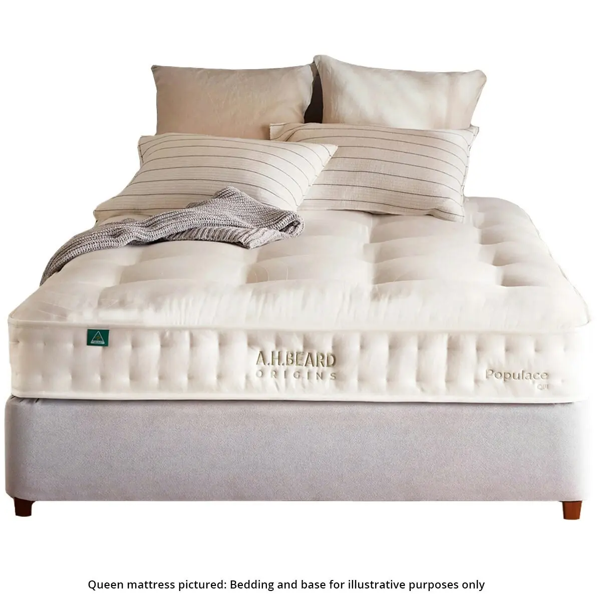 A.H. Beard Origins - Populace QIII Plush Queen Mattress -