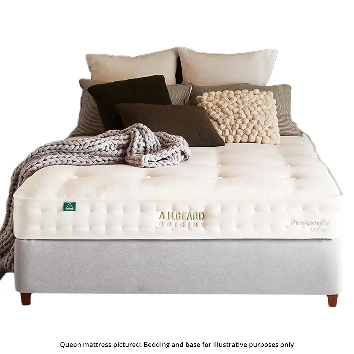 A.H. Beard Origins - Prosperity MEIII+ Plush Queen Mattress -