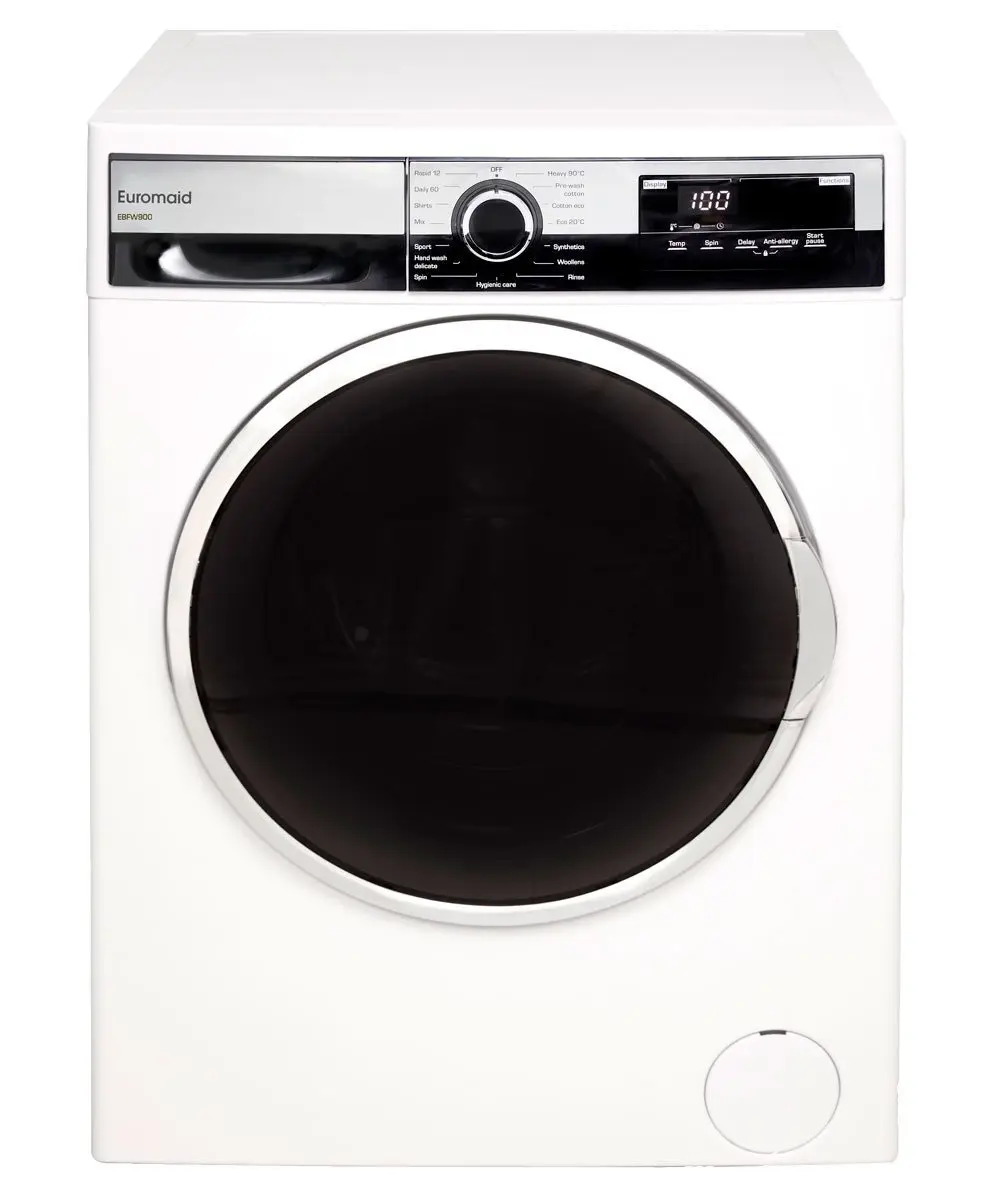 Euromaid 9kg Front Load Washing Machine