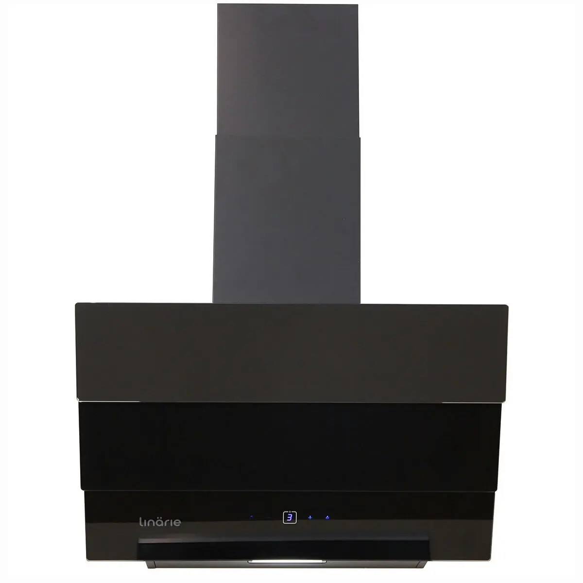 Linarie 60cm Gruissan Black Canopy Rangehood