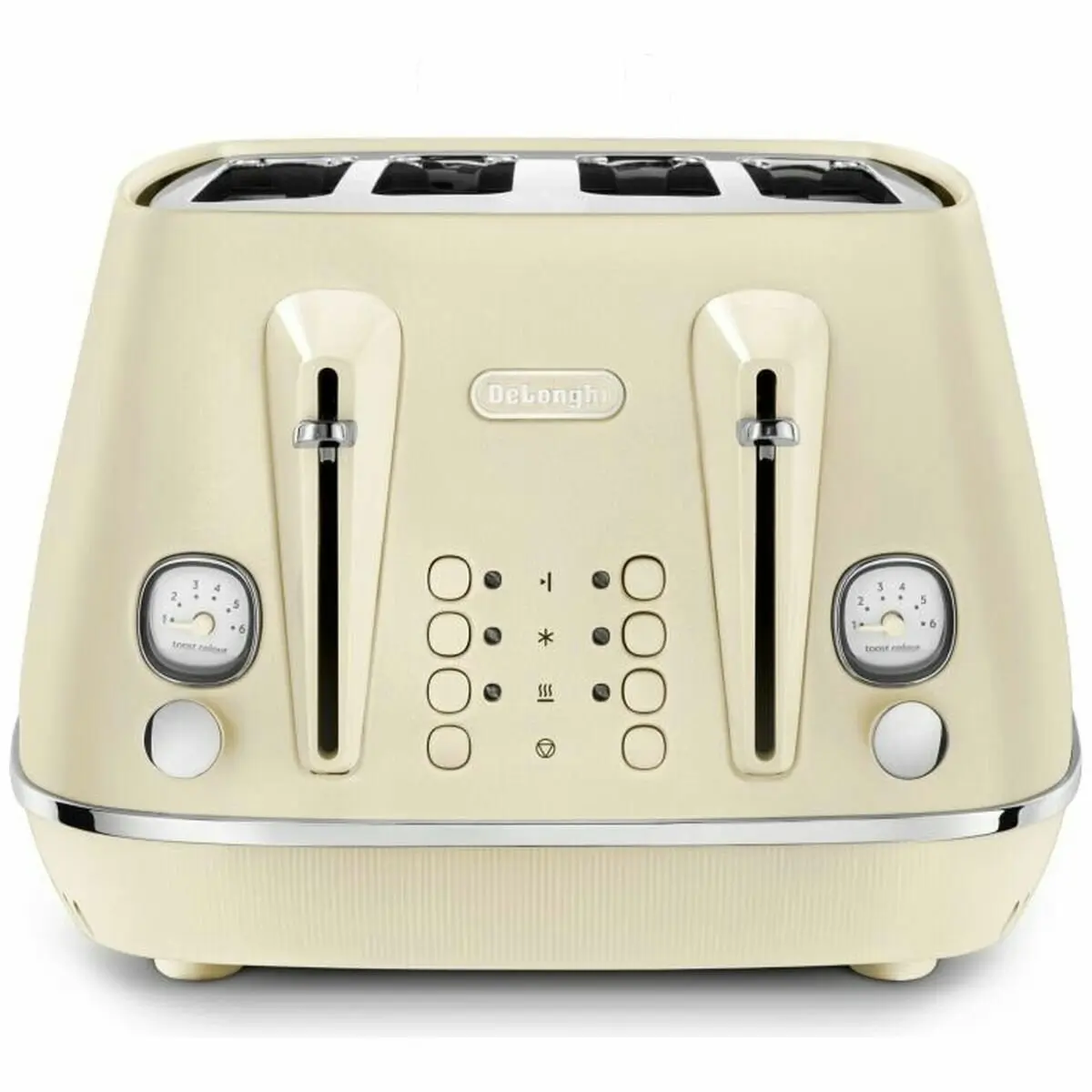 De'Longhi Distinta Perla Four Slice Toaster Lemon