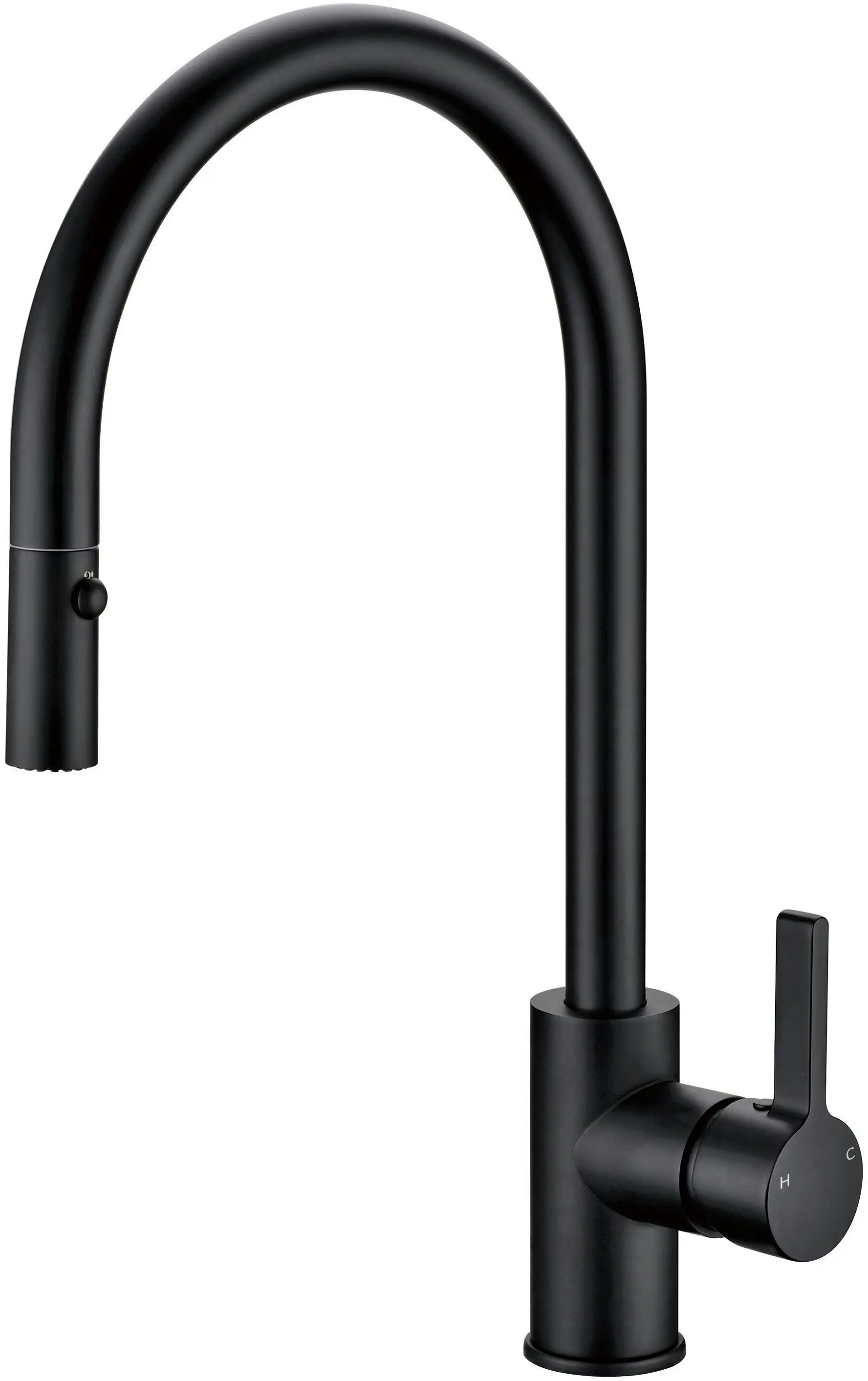 Casa Pull-out Sink Mixer Tap Matt Black CASA1016SB-B