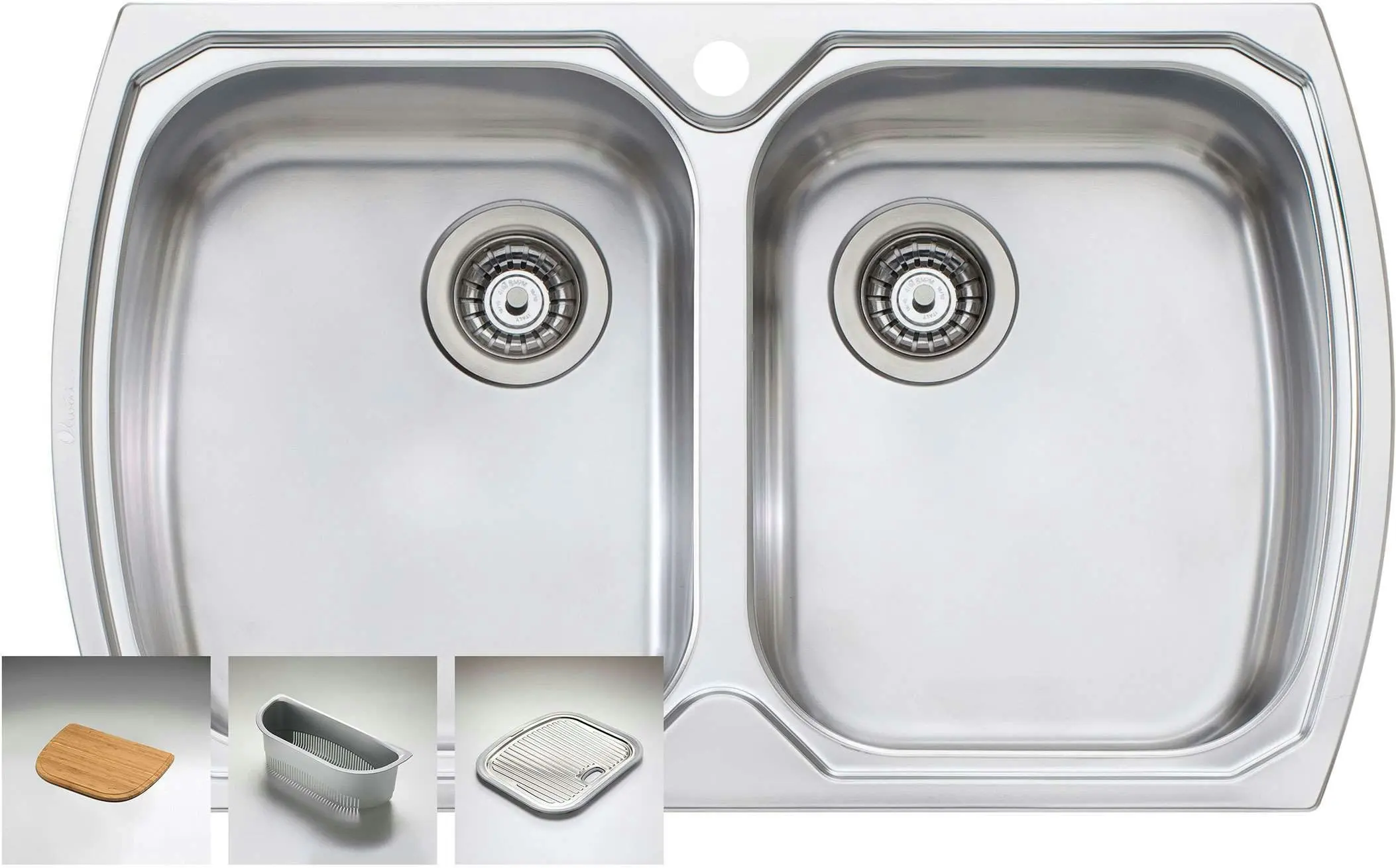 Oliveri Monet Double Bowl Inset Sink MO763