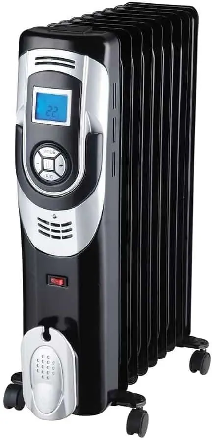 Olimpia Splendid 2000W Oil Filled Column Heater CALDORAD 9