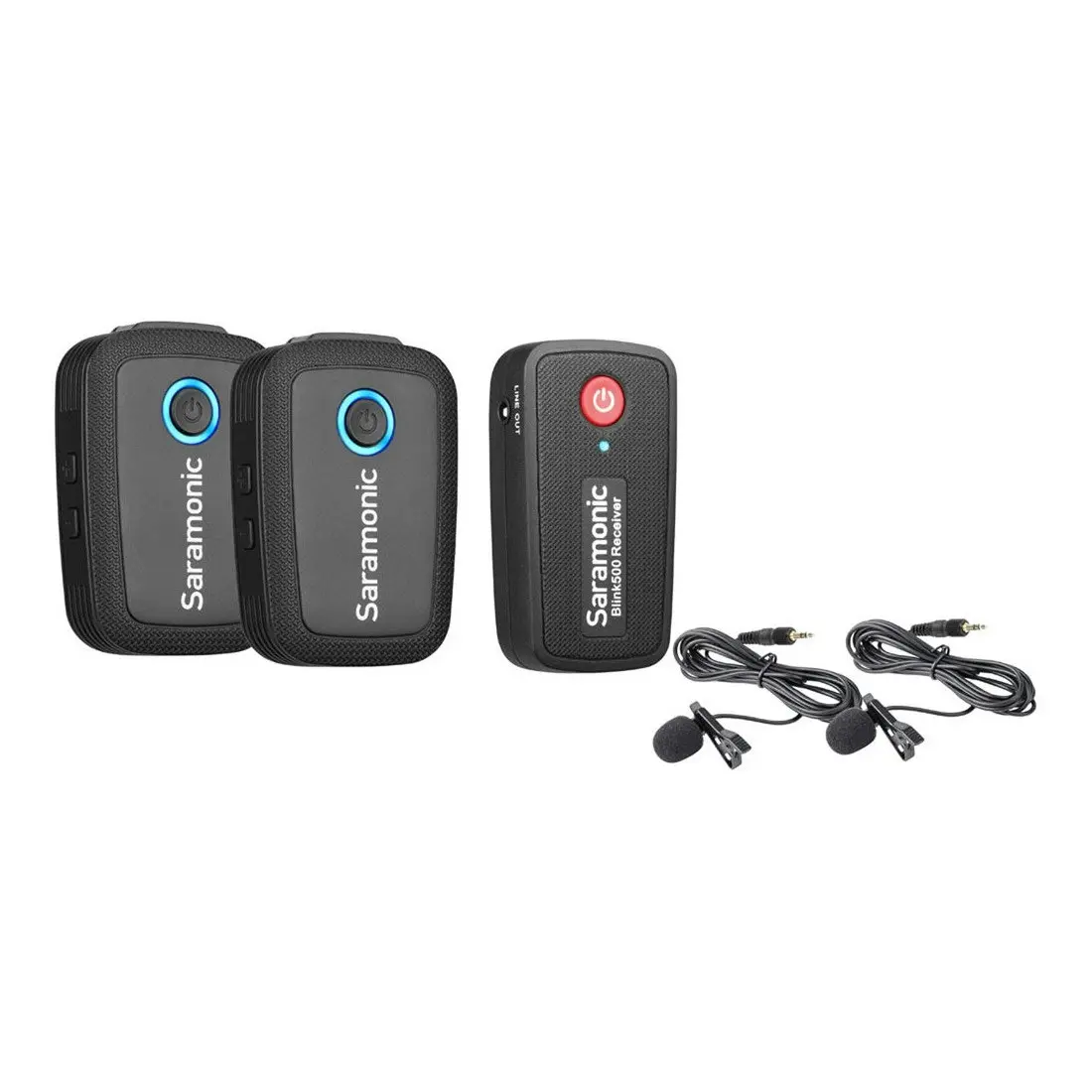 Saramonic Blink500 B2 Ultracompact 2-Person Wireless Clip-On Mic System Dual