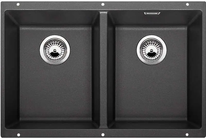 Blanco Anthracite Double Bowl Undermount Granite Sink SUB350350UK5 526855