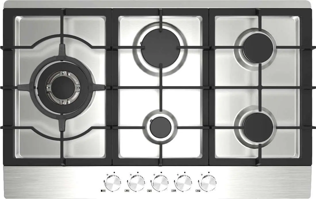 Casa 75cm Stainless Steel Gas Cooktop GHS75CA