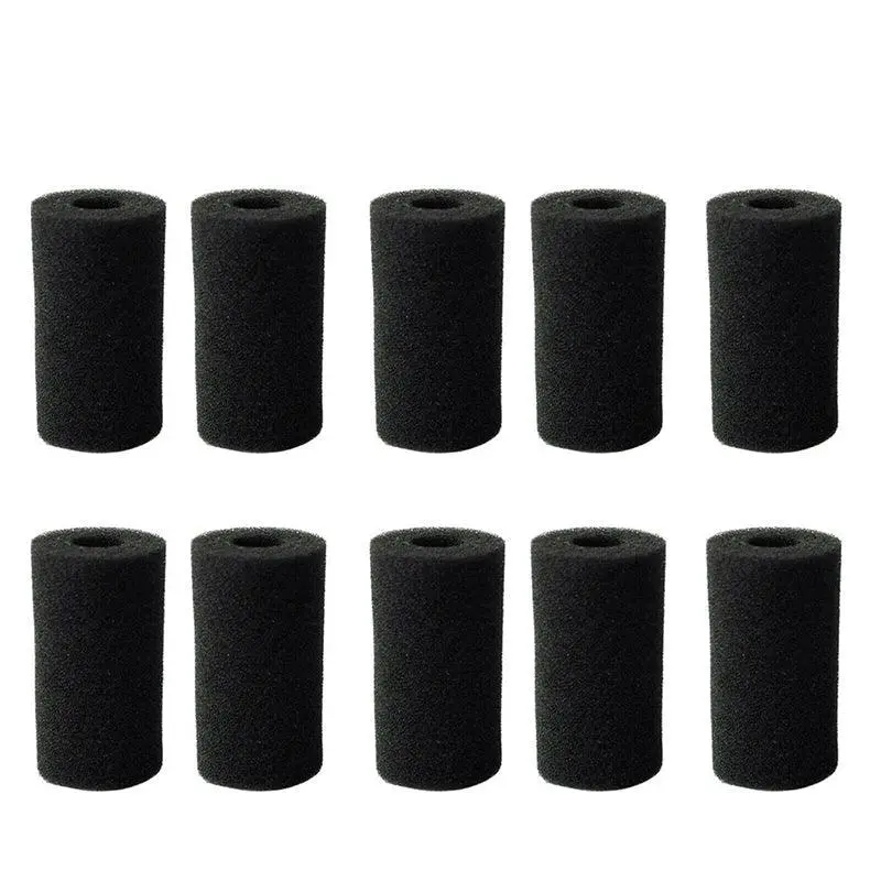 10Pcs Aquarium Filter Intake Sponges Fry Saver Protection