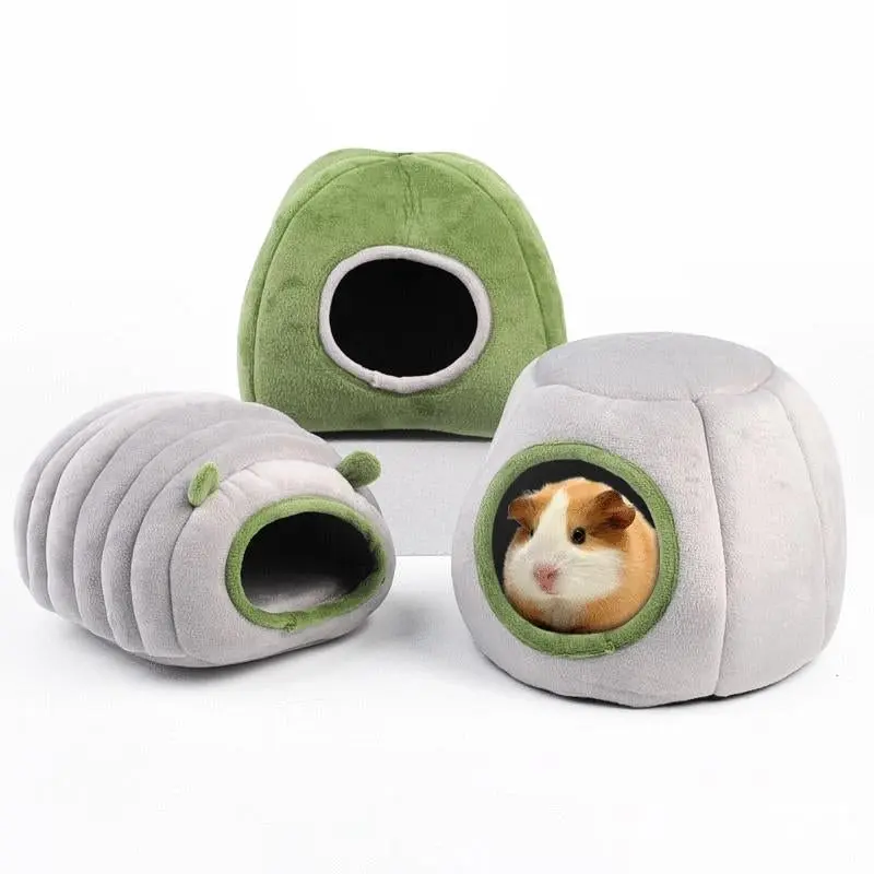 Soft Small Animal Guinea Pig Cozy Warm Pet Tent Hamster House Hideout Cave Bed