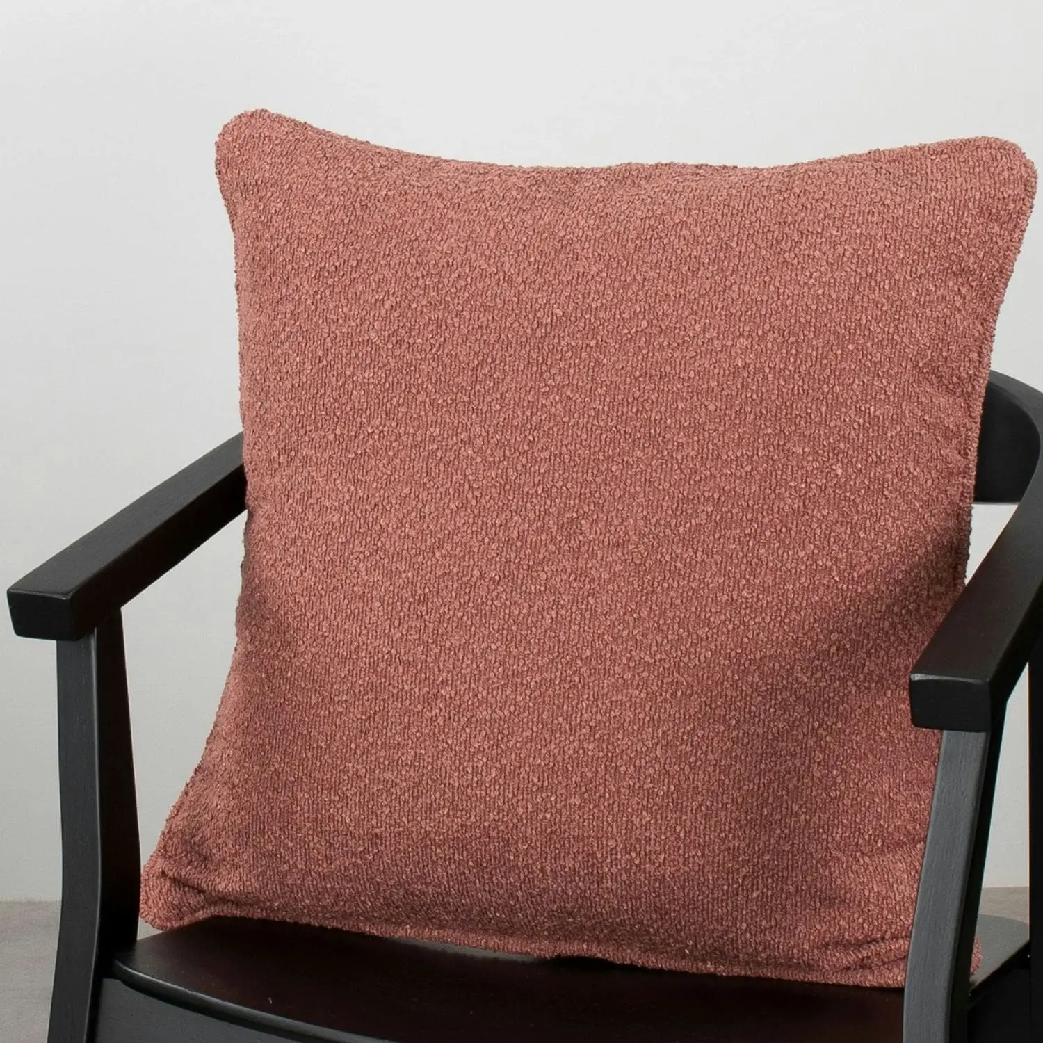 Boucle Square Cushion - Blush