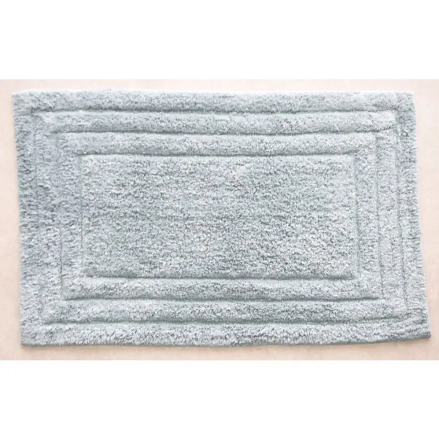 Cotton Bath Mat Blue