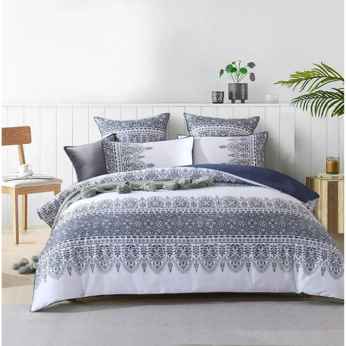 Dakota Blue Quilt Cover Set