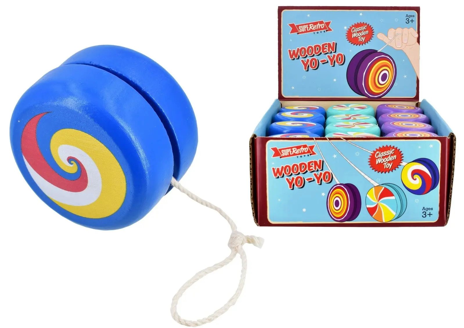 Retro Wooden Yoyo