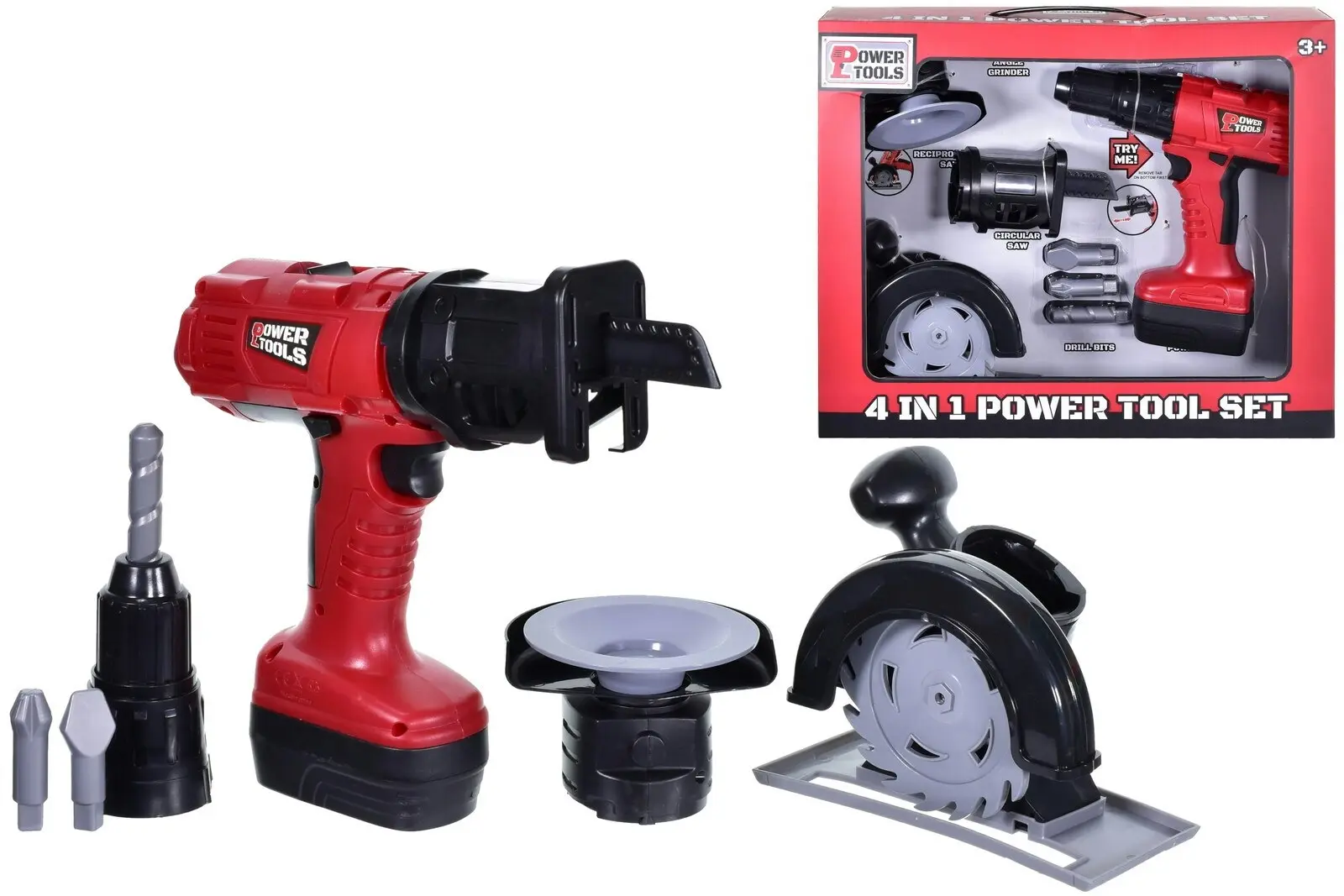 4 in 1 Power Tool Set B/O