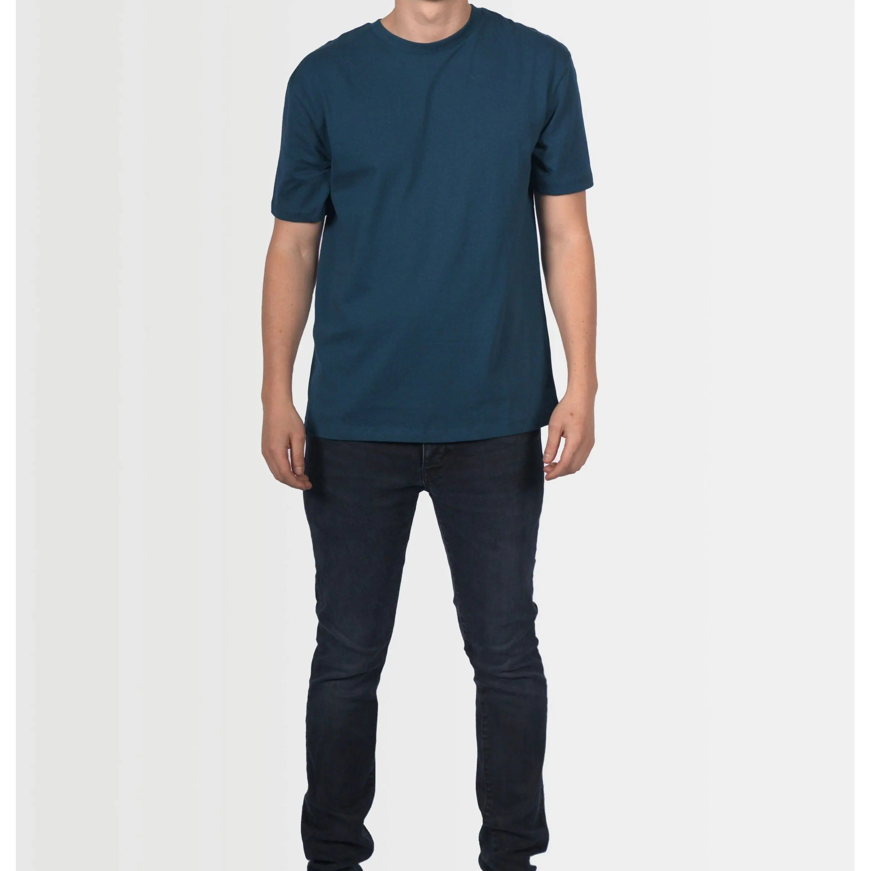 Topman Men's Regular Fit Navy T-shirt