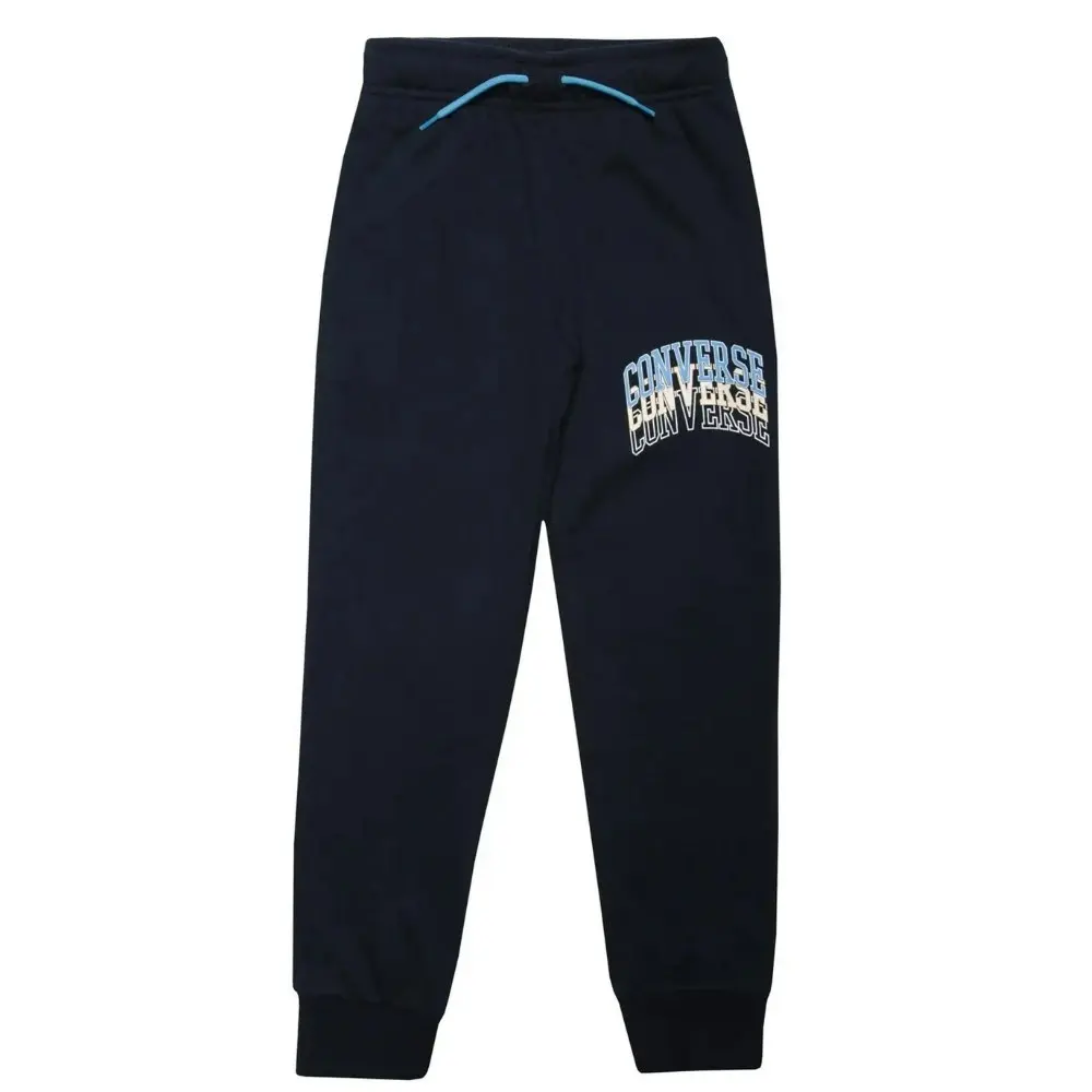 Converse Boys Colligiate Repeat Jog Pant In Navy