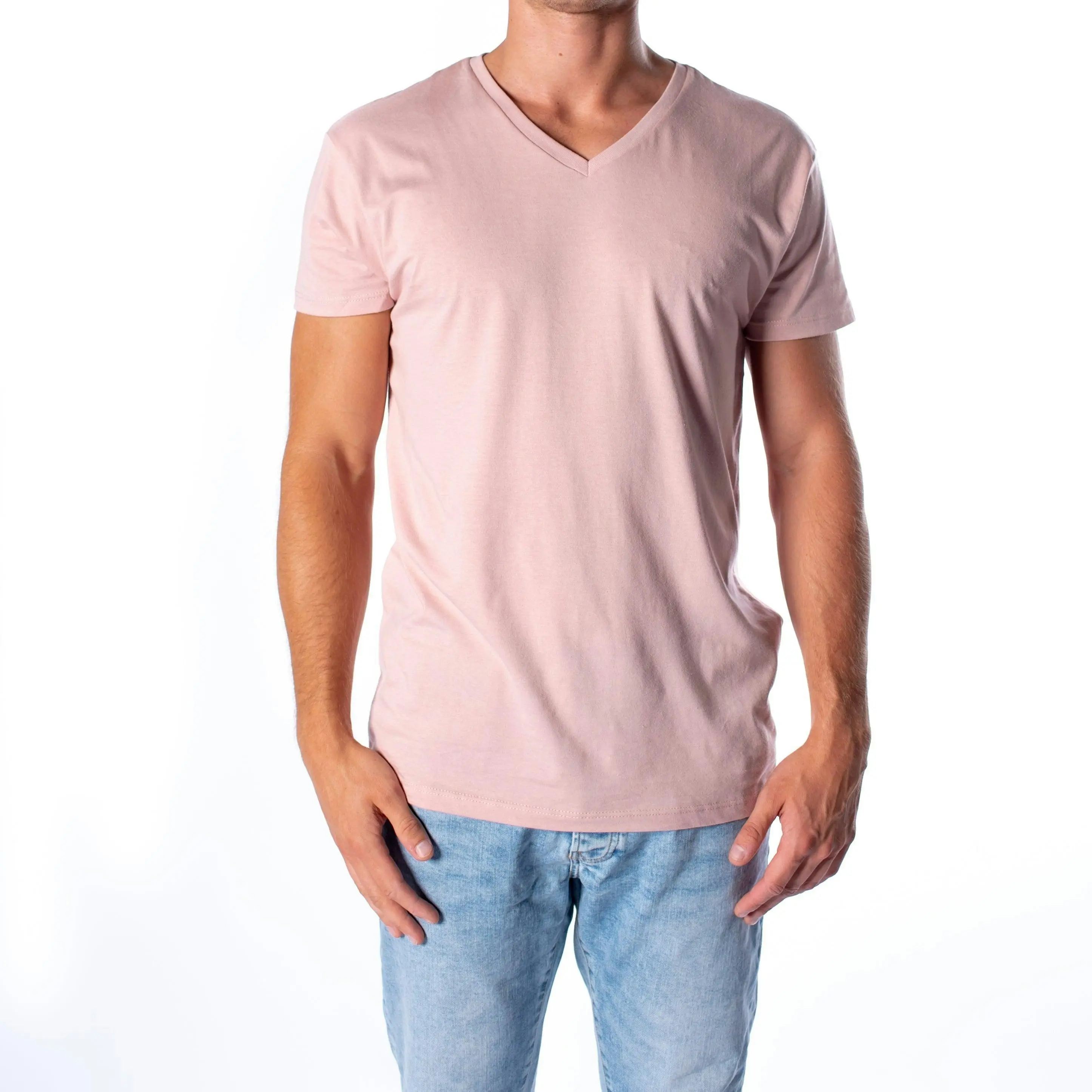 Topman Men's Regular Fit Dusty Pink T-shirt