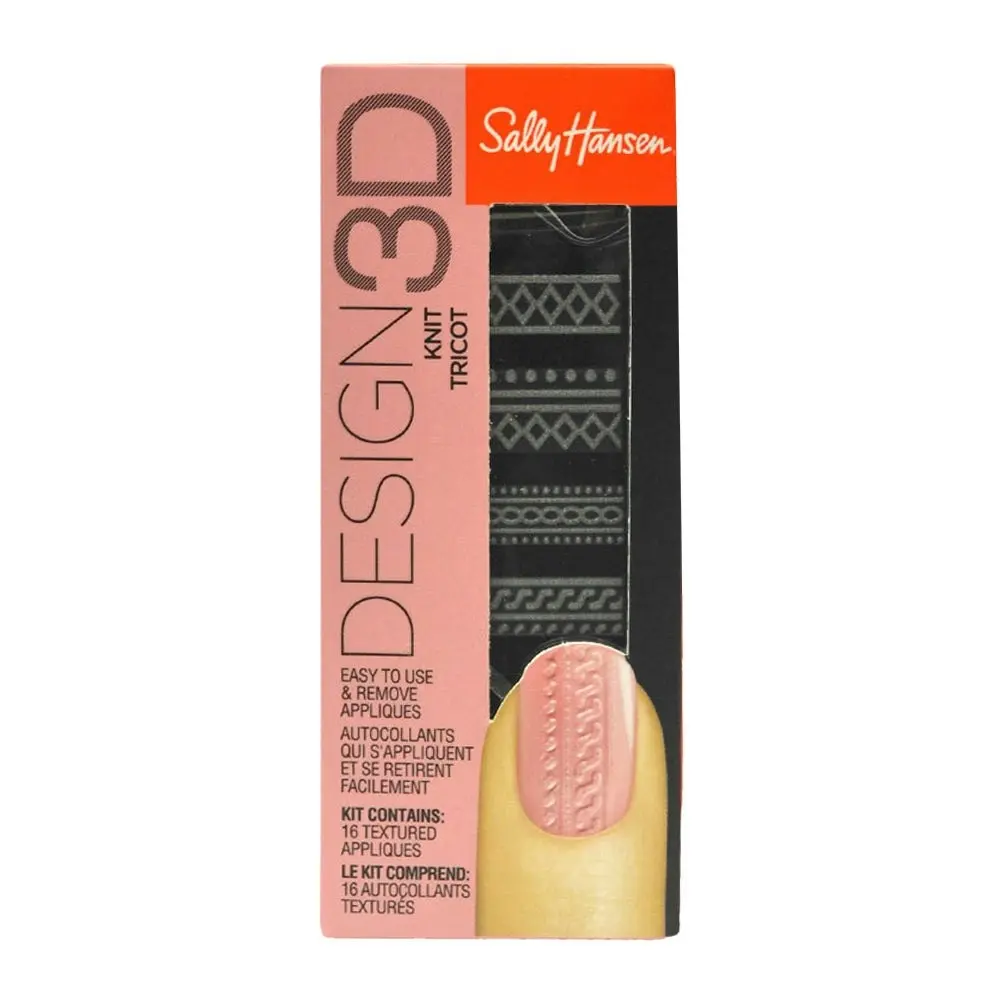 Sally Hansen Design 3d 16 Textured Appliques 310 Knit