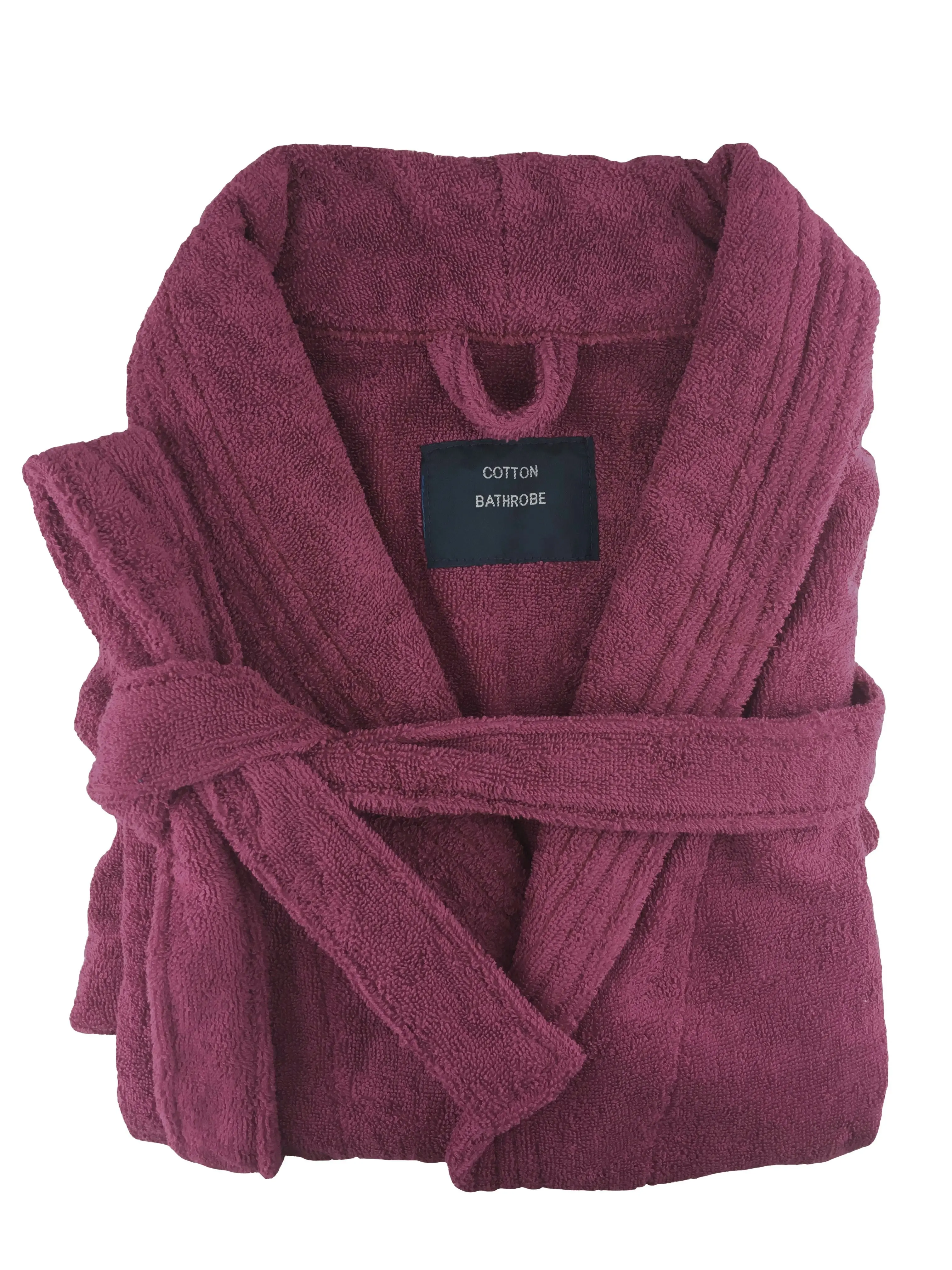 Softouch Small/medium Egyptian Cotton Terry Toweling Bathrobe