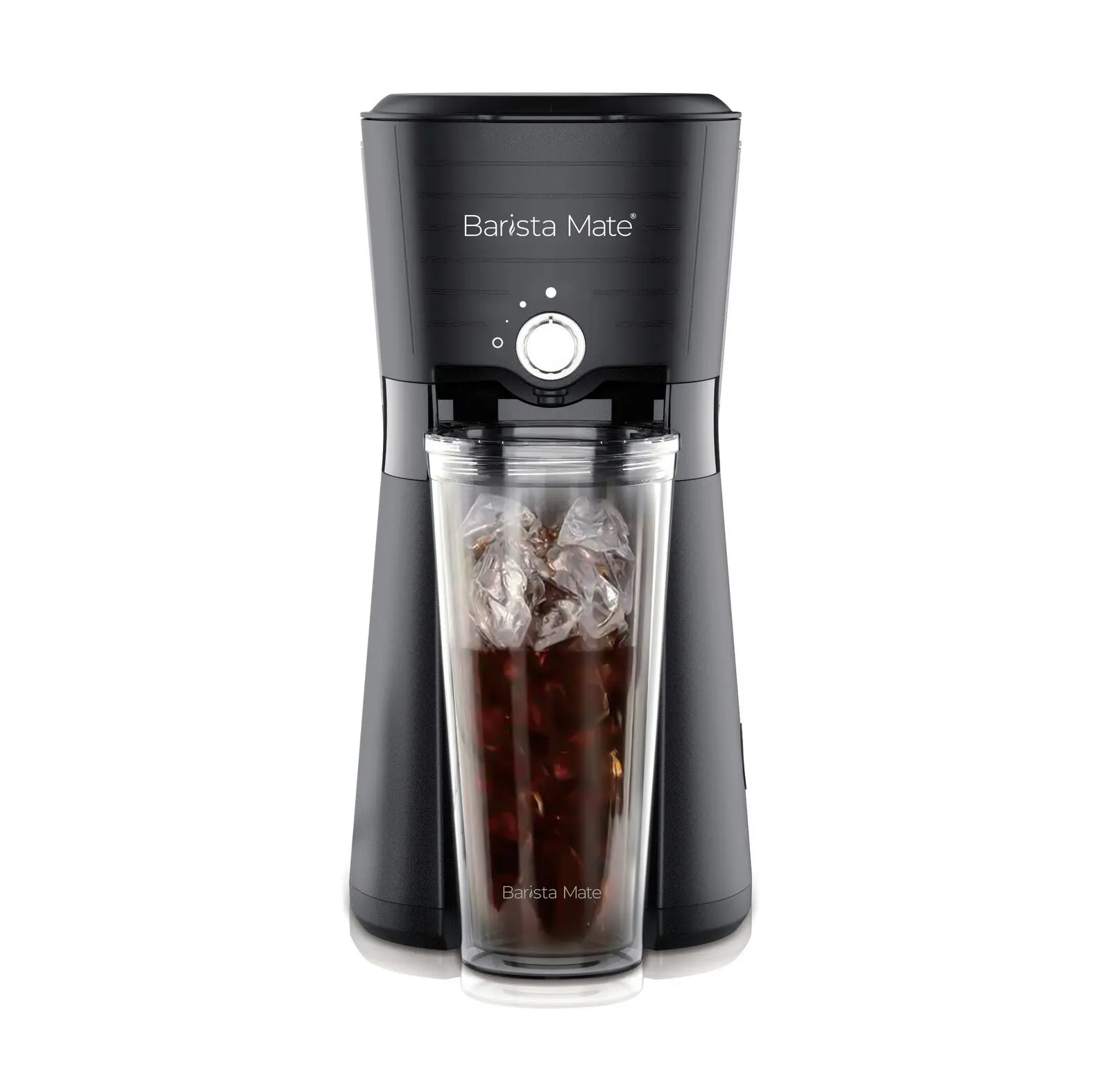 Digital Iced Coffee Maker w/ 10oz, Reusable Cup & Straw Included