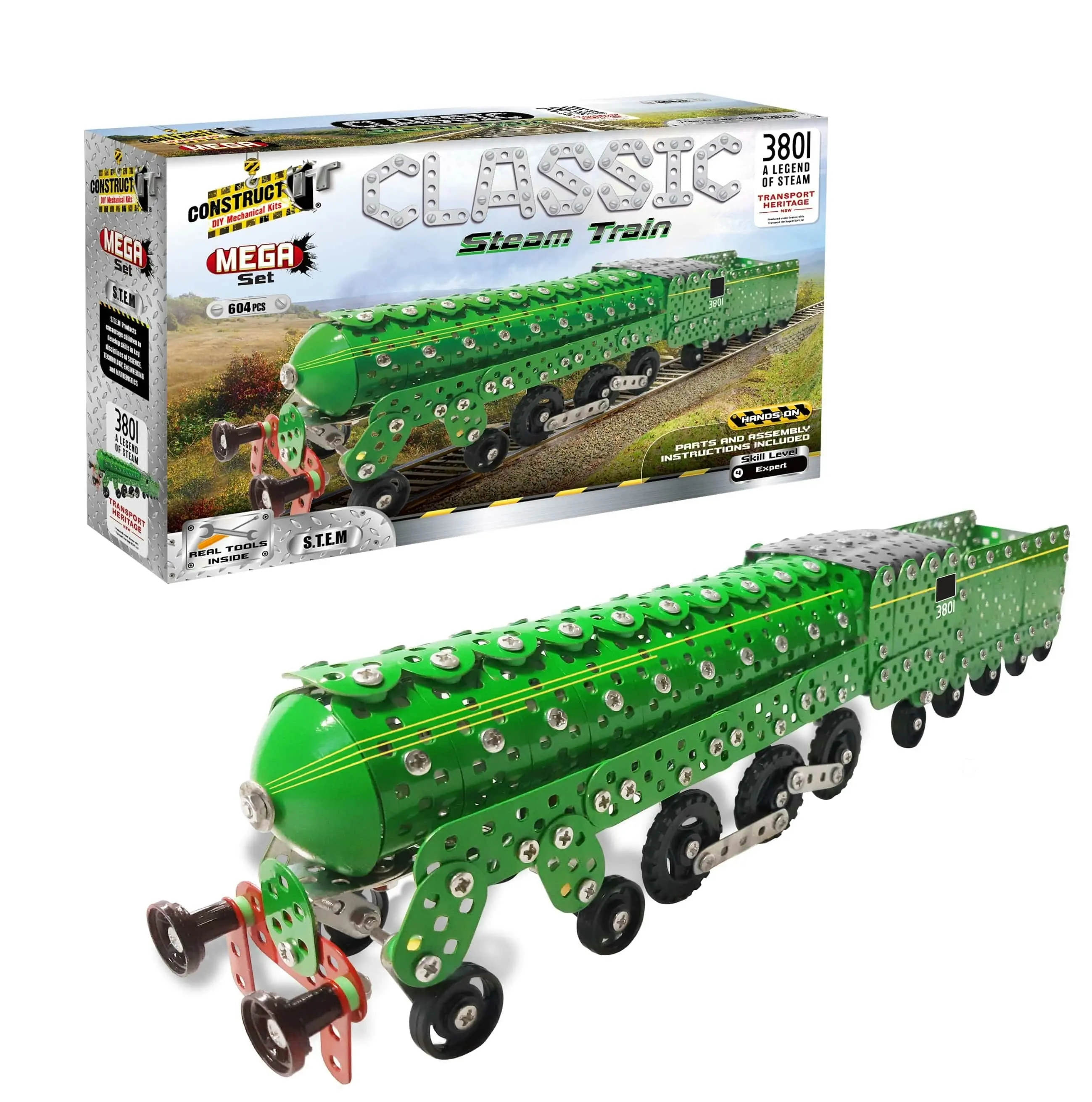 Construct It 3801 Steam Train