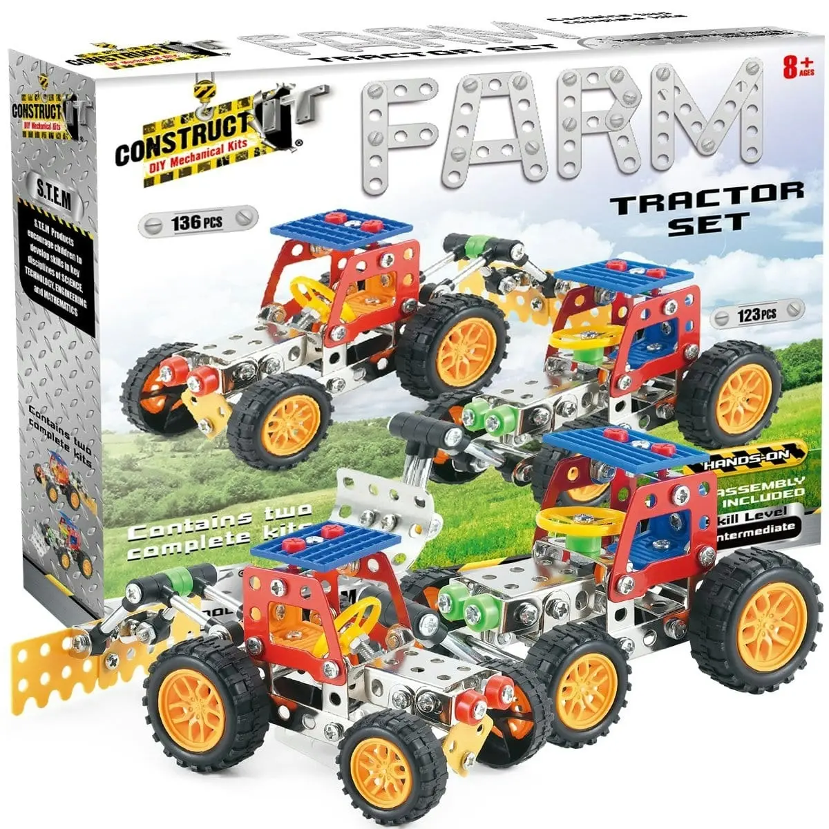 Construct It Farm Tractor Set