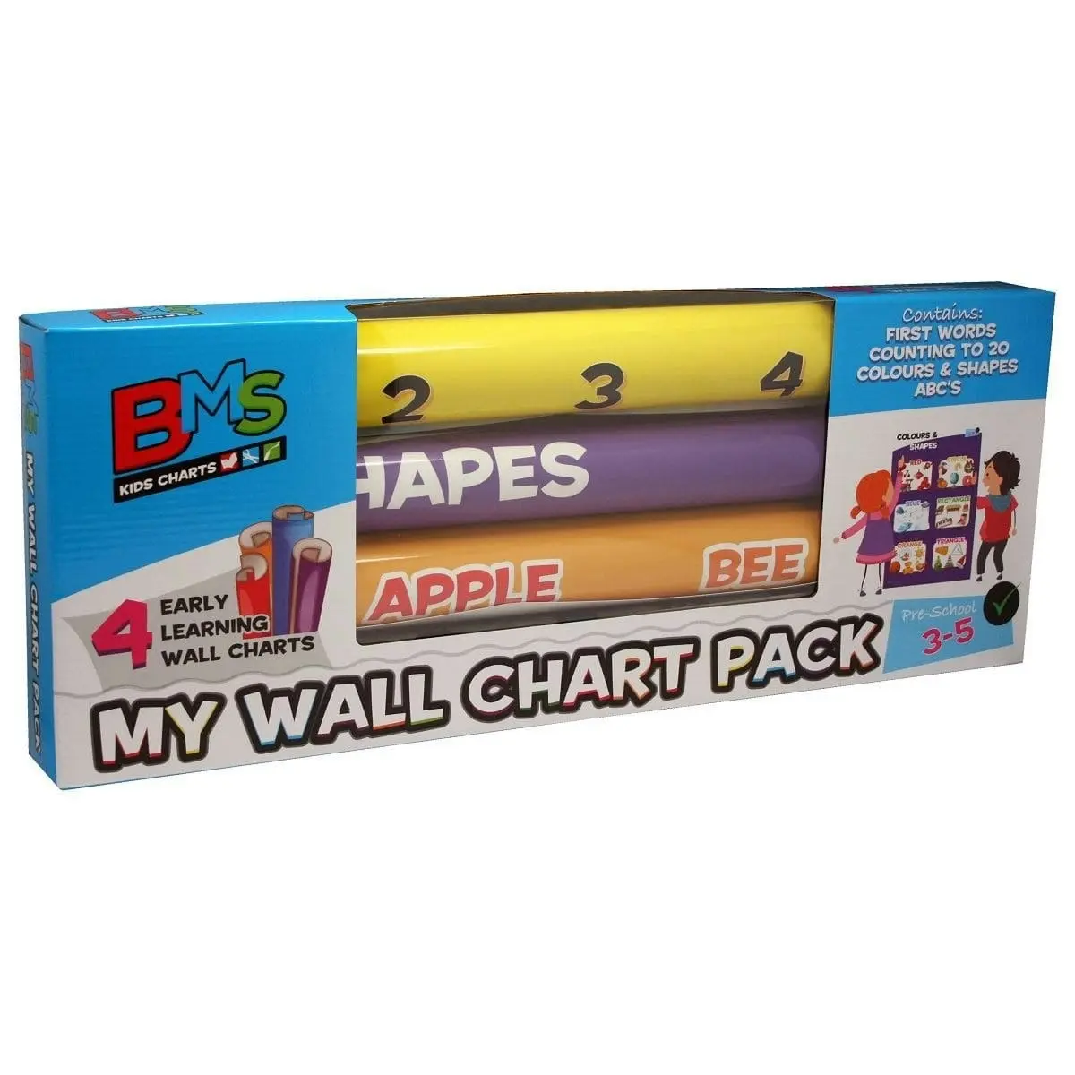 Scribbles Stationery My Wall Chart Pack Preschool