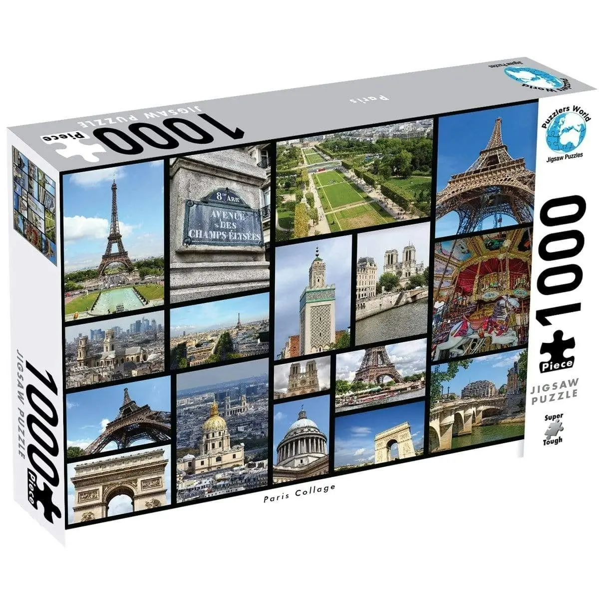 Puzzle Master Paris Collage 1000 Piece Puzzle