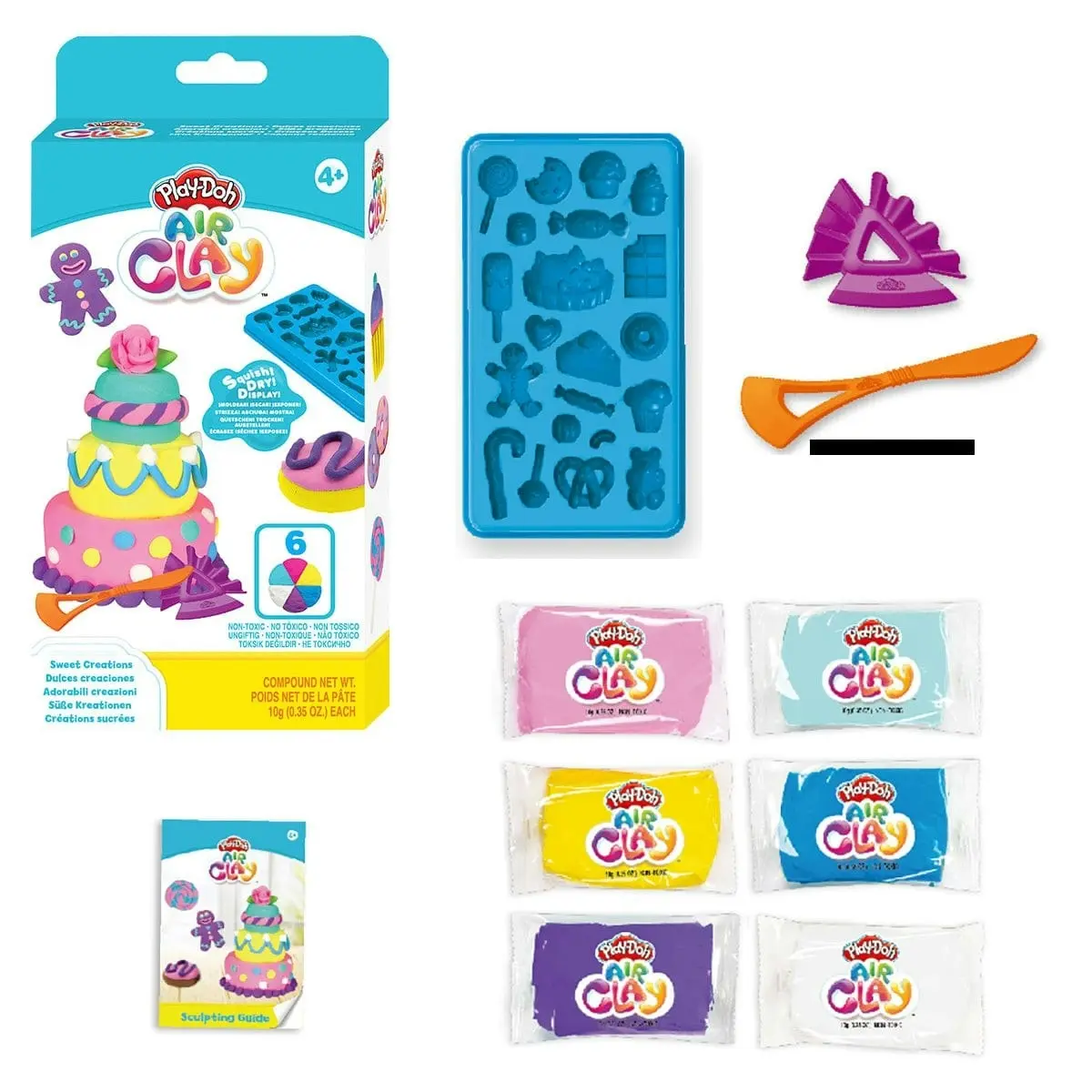 Play Doh Air Clay Sweet Creations