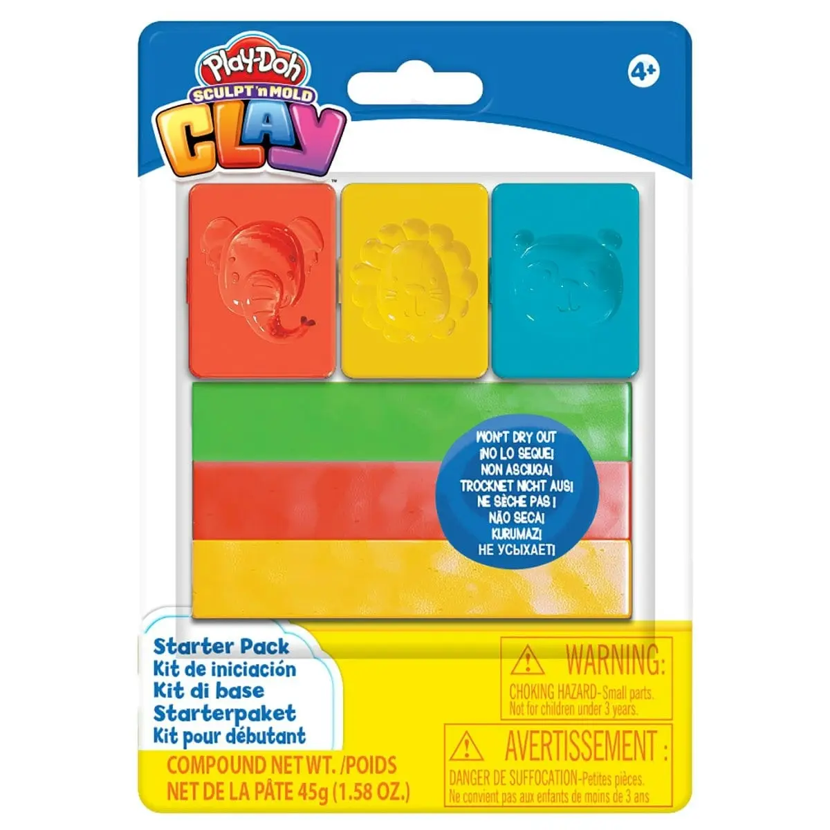 Play Doh Shape And Mold Starter Pack