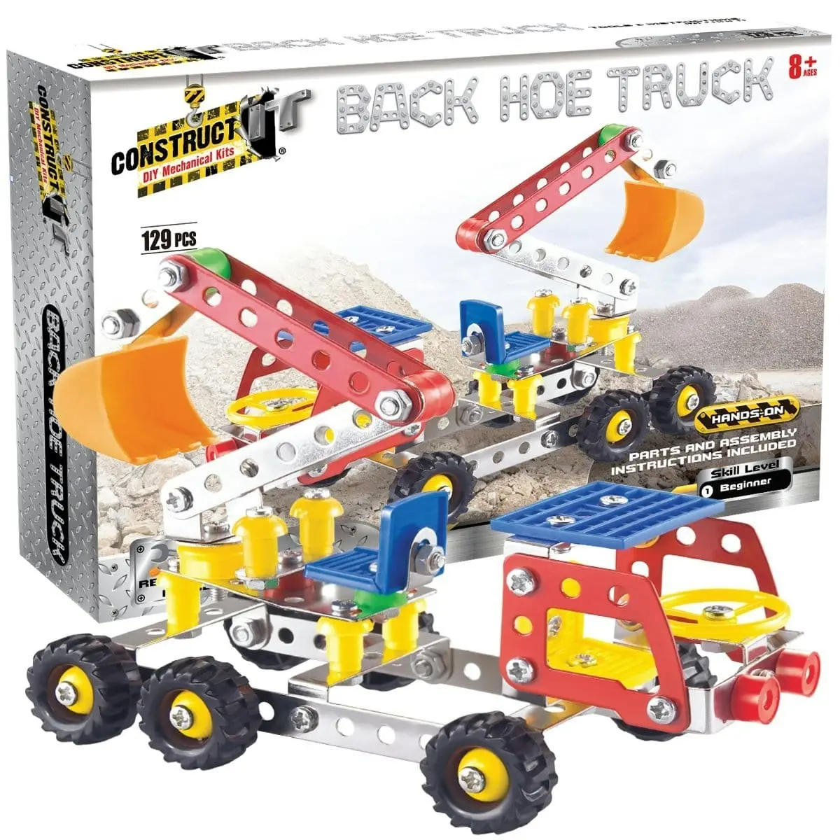 Construct It Back Hoe Truck