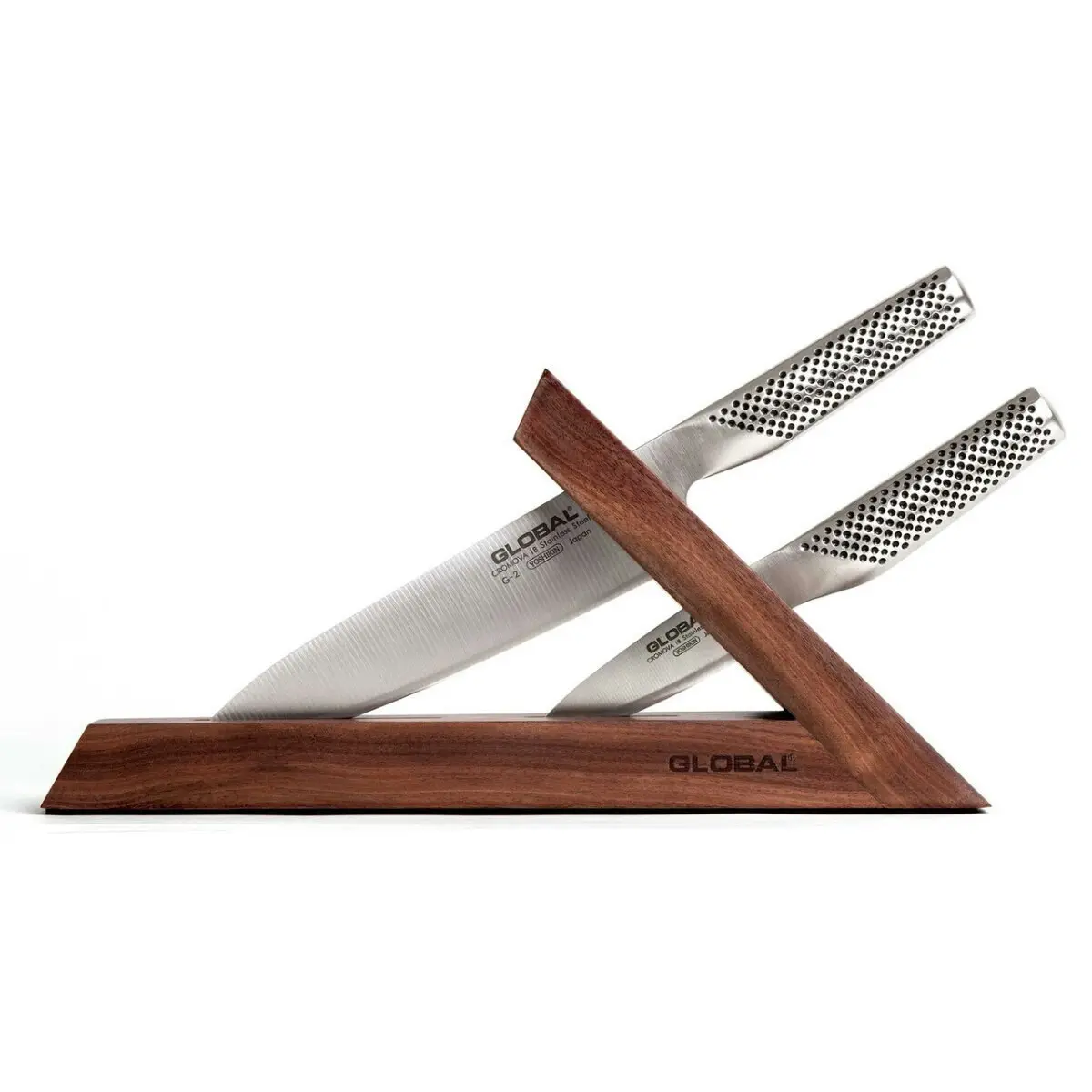 Global Niigata 3 Piece Knife Block Set