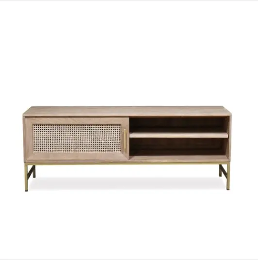 Winnipeg & Sons Aranga Timber & Rattan TV Unit