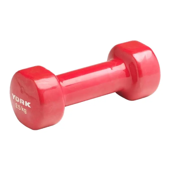 York 2.5kg PVC Dumbbell