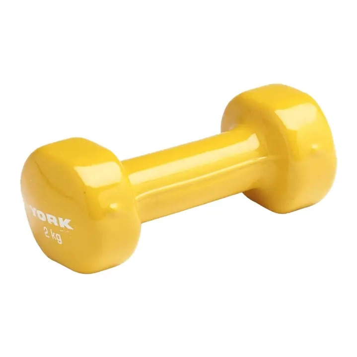 York 2kg PVC Dumbbell