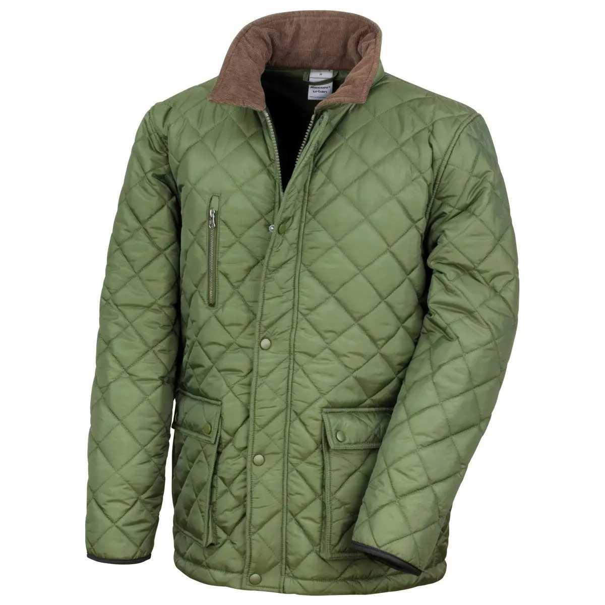 Result Mens Cheltenham Gold Fleece Lined Jacket (Water Repellent & Windproof)