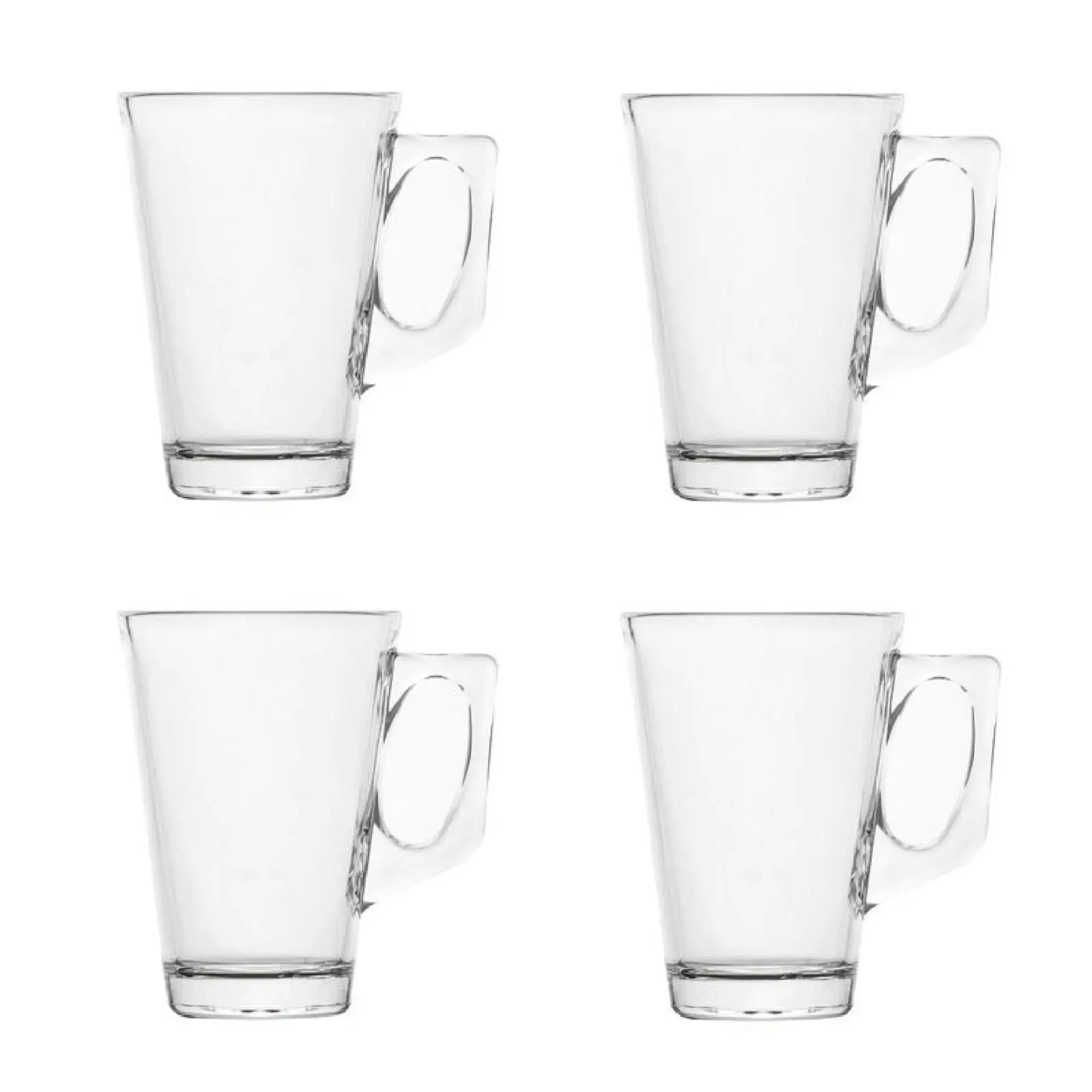 Polysafe TEA OR COFFEE GLASS 250ml - Set of 4