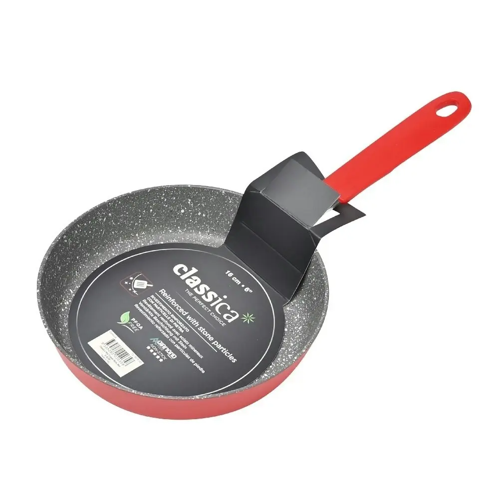 Classica DIAMOND STONE NON STICK MINI FRY PAN 16cm - RED