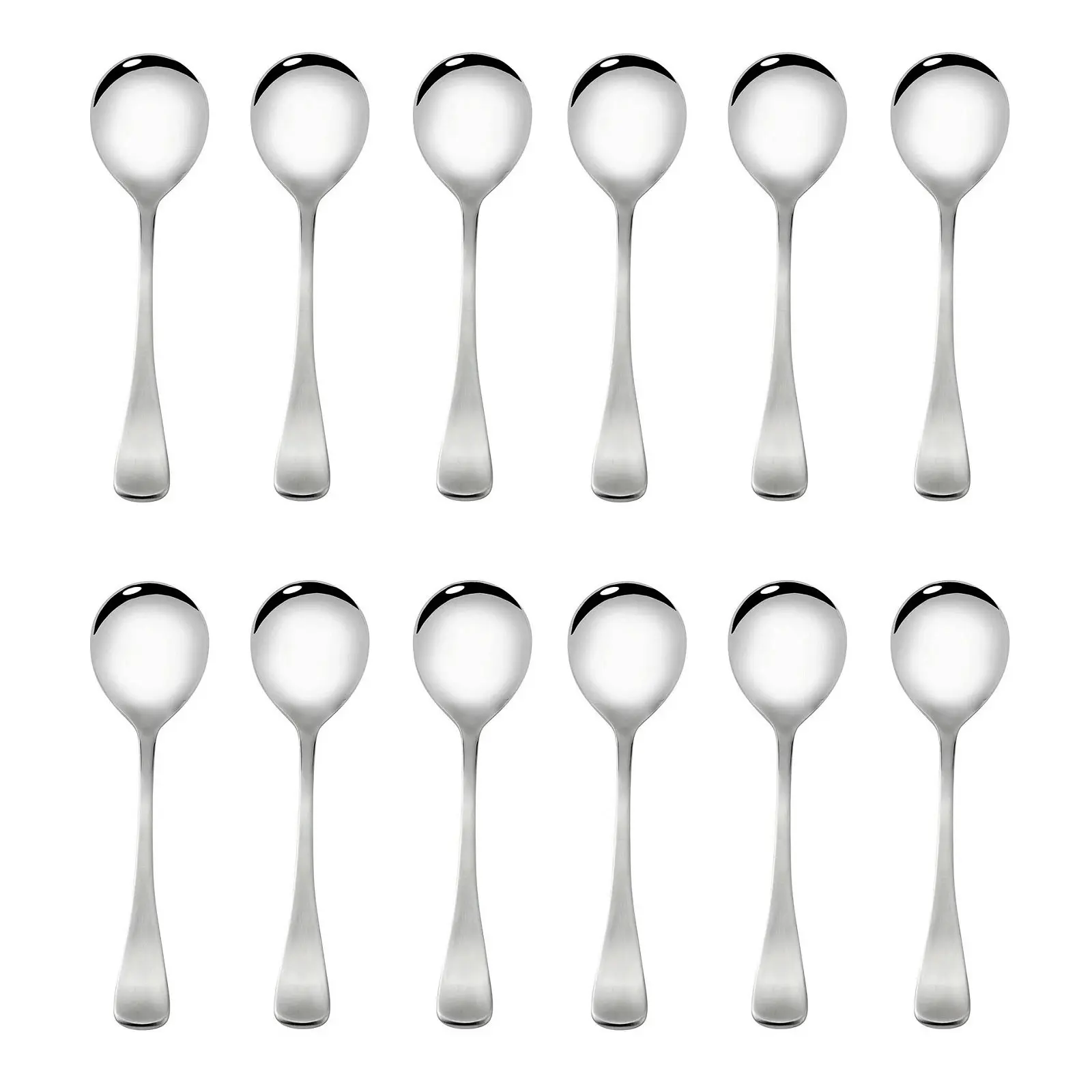 Stanley Rogers Metropolitan Soup Spoons   Set Of 12