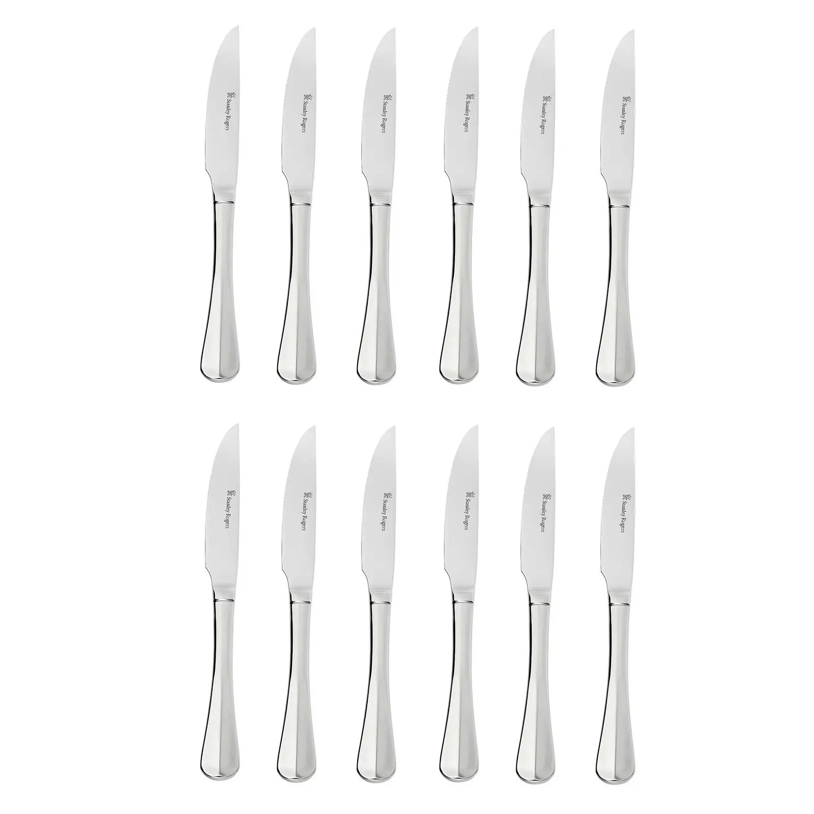 Stanley Rogers Baguette Steak Knives   Set Of 12